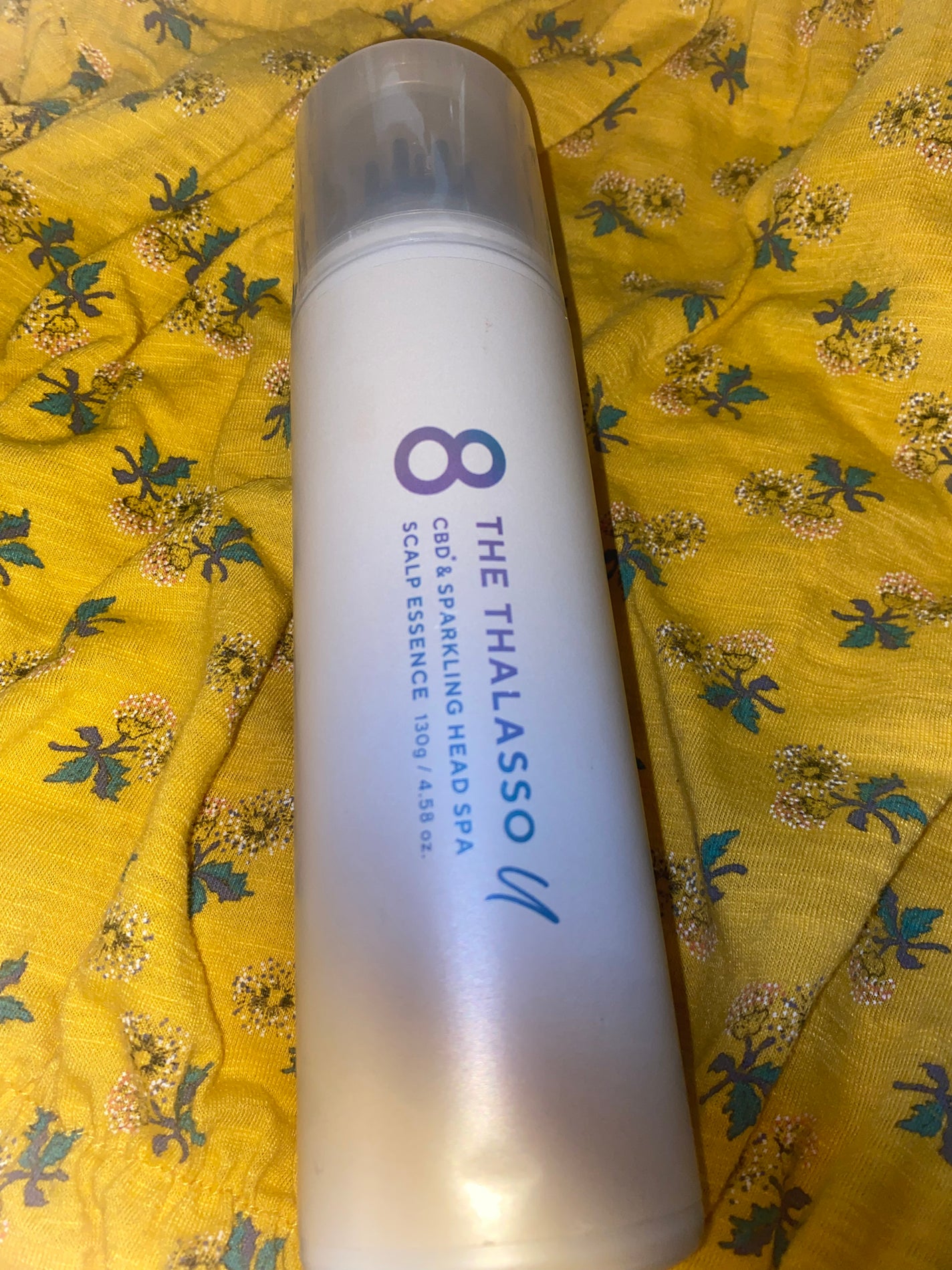 エイトザタラソ ユー CBD&スパークリング ヘッドスパ スキャルプエッセンス/エイトザタラソ/頭皮ローションを使ったクチコミ(1枚目)