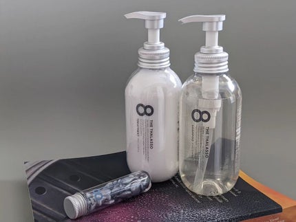 ハイドロポーション 美容液ヘアオイル(アクアホワイトフローラルの香り)/エイトザタラソ/ヘアオイルを使ったクチコミ(2枚目)