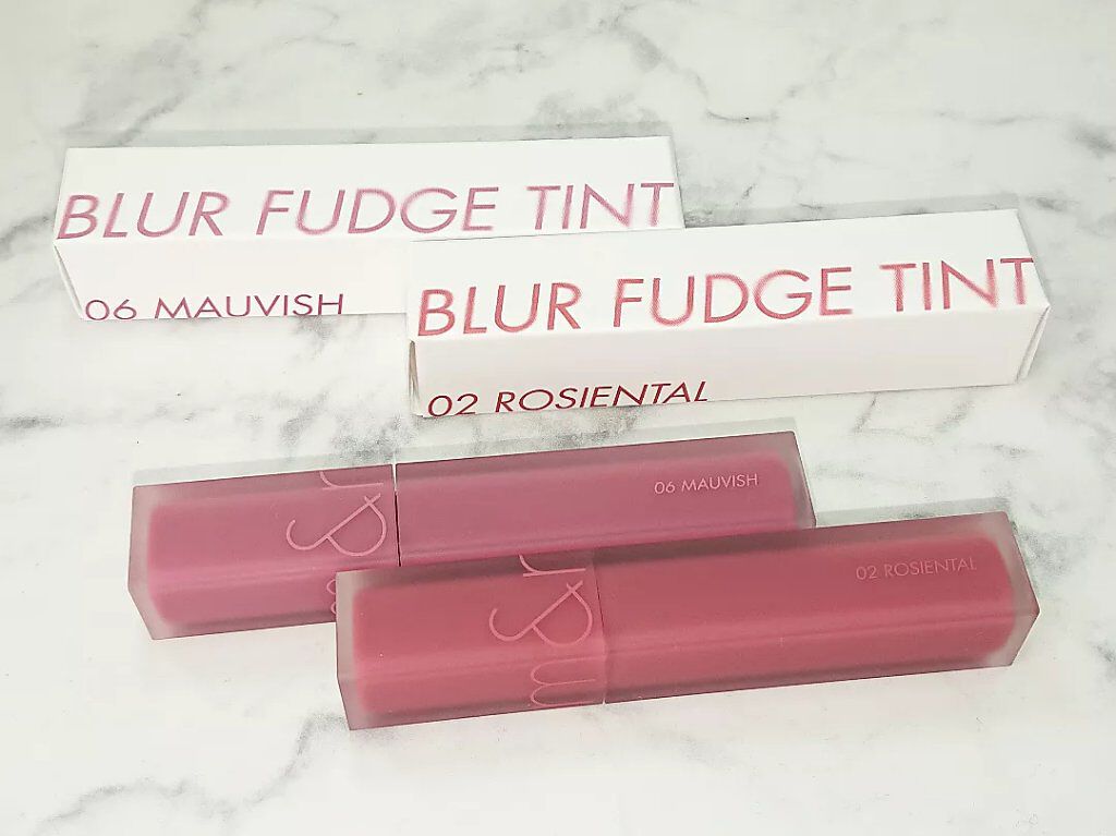 rom&nd ブラーファッジティント/rom&nd/リップティントを使ったクチコミ(1枚目)