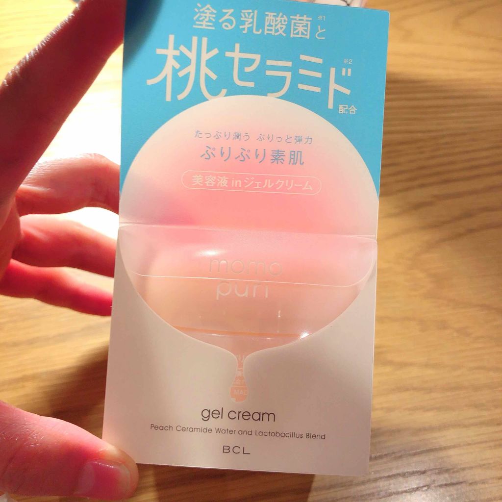 潤いジェルクリーム/ももぷり/オールインワン化粧品を使ったクチコミ(1枚目)