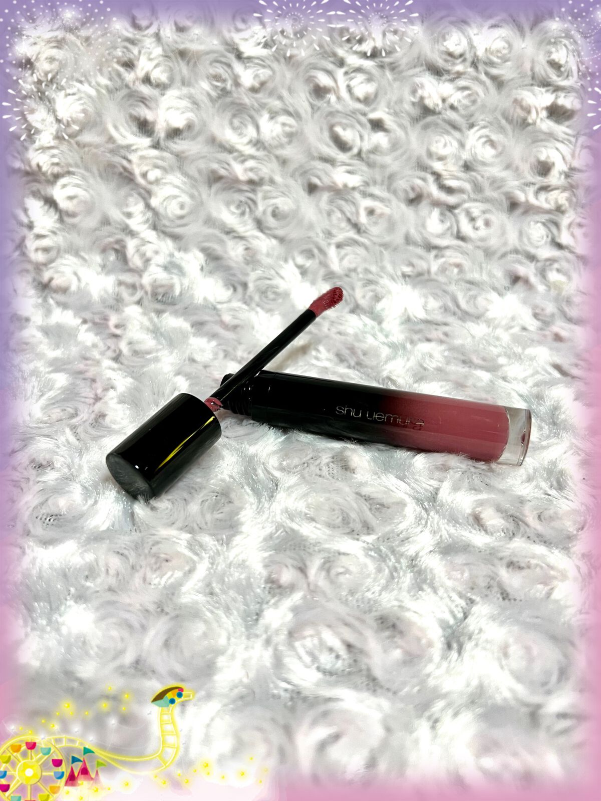 ラック シュプリア BG 05 ピンクベージュ/shu uemura/リップグロスを使ったクチコミ（1枚目）