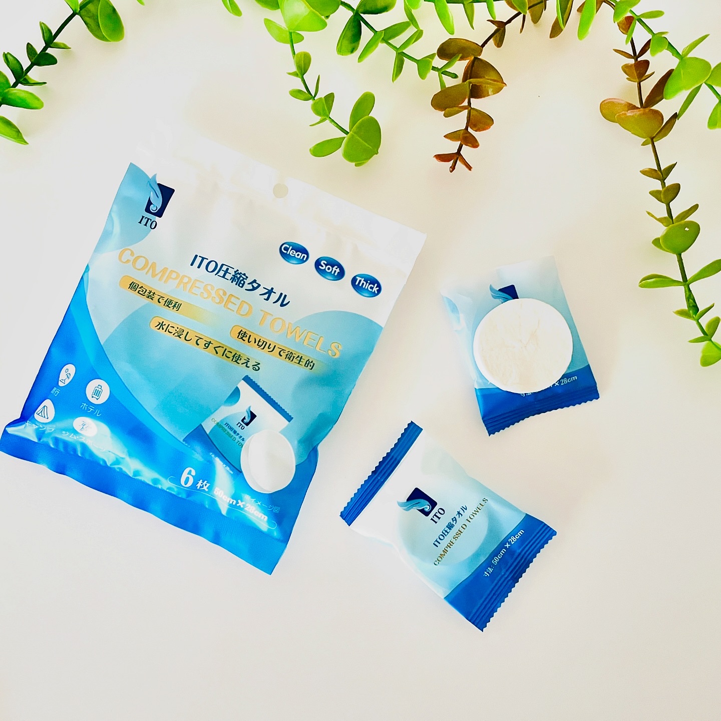 ITO圧縮タオル(大判)/ITO/クレンジングタオルを使ったクチコミ（1枚目）