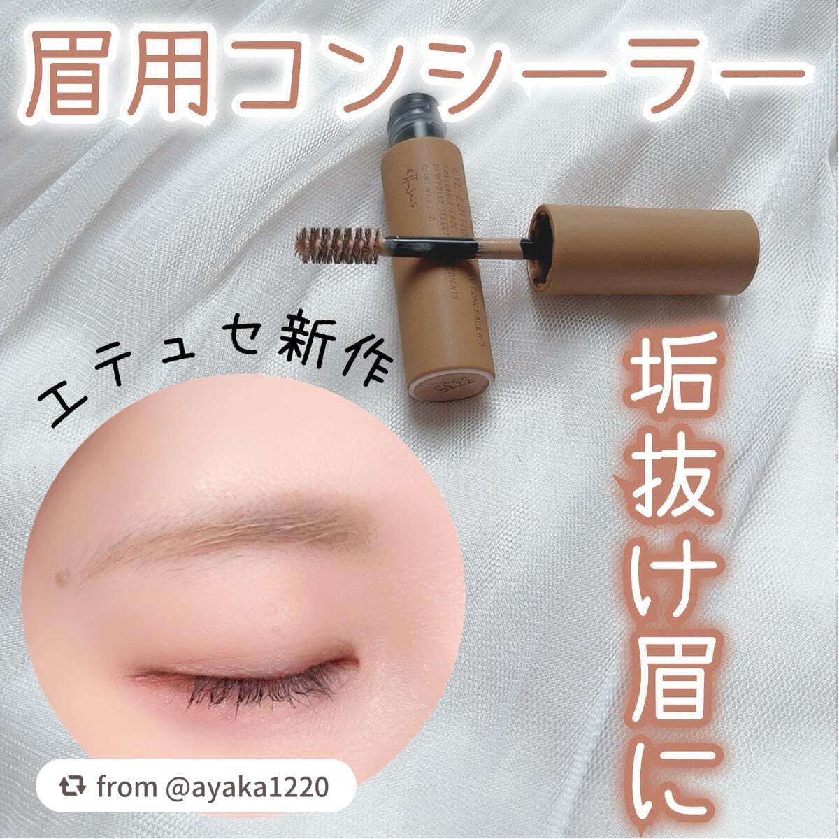 エテュセ アイエディション(ブロウコンシーラー)/ettusais/その他アイブロウを使ったクチコミ(1枚目)