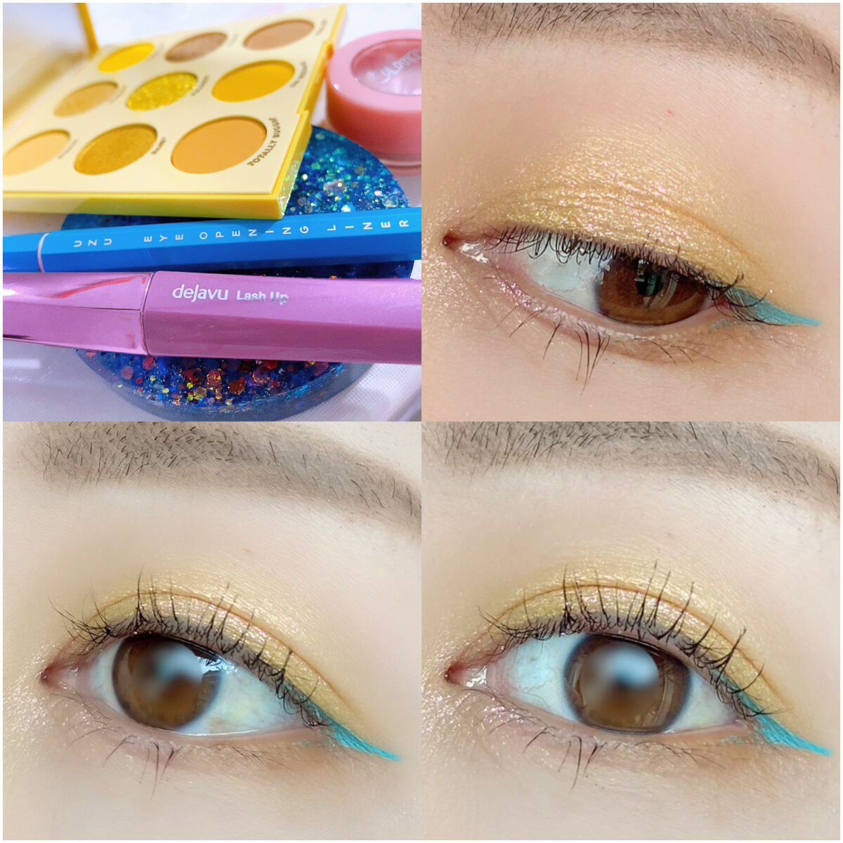 EYE OPENING LINER/UZU BY FLOWFUSHI/リキッドアイライナーを使ったクチコミ（1枚目）