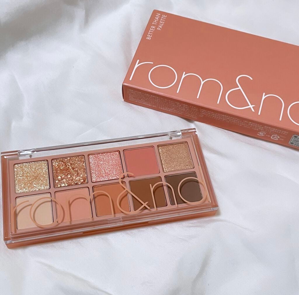 ベターザンパレット/rom&nd/アイシャドウパレットを使ったクチコミ(1枚目)