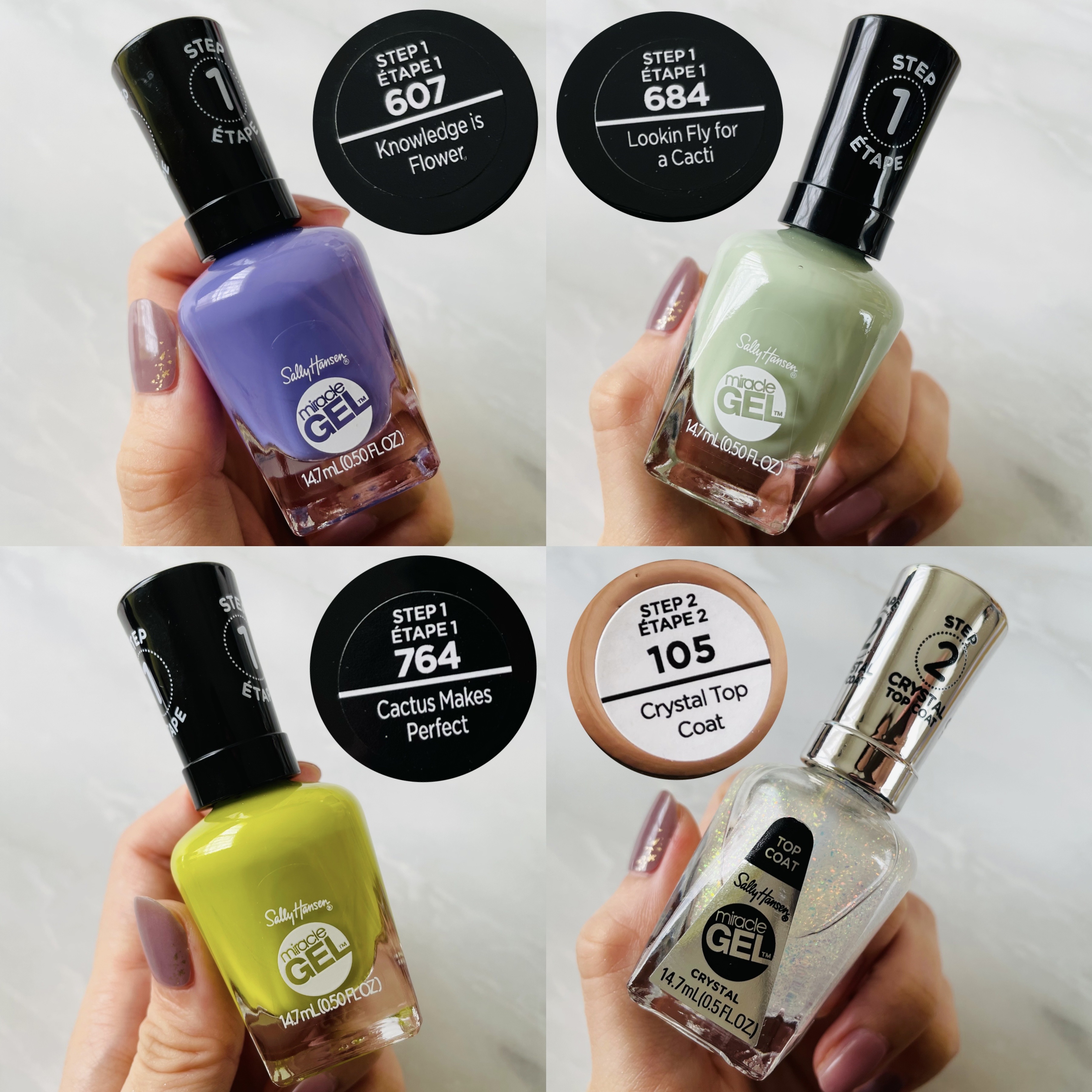 ジェルフィニッシュ ネイルカラー/サリーハンセン/マニキュアを使ったクチコミ（2枚目）