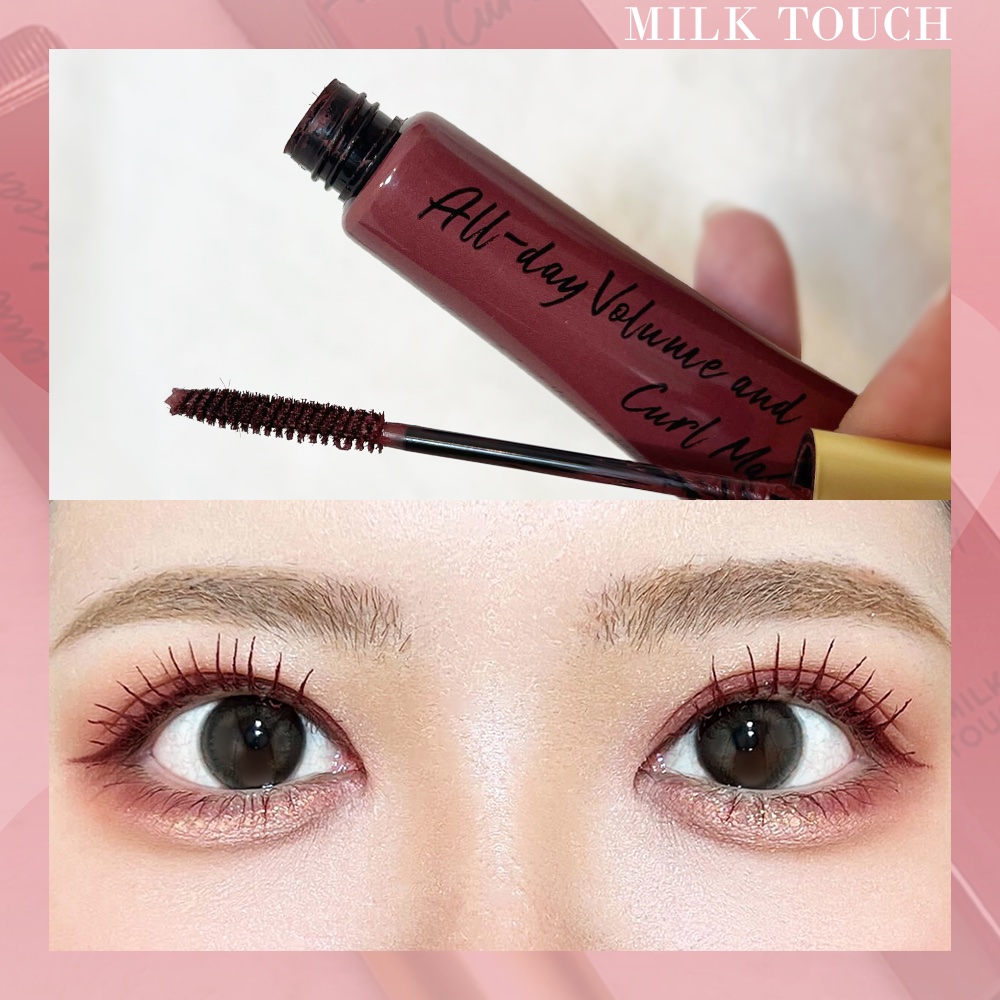 オールデイ ボリュームアンドカールマスカラ/Milk Touch/マスカラを使ったクチコミ（2枚目）