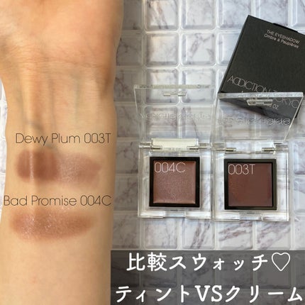 ザ アイシャドウ ティント/ADDICTION/ジェル・クリームアイシャドウを使ったクチコミ(4枚目)