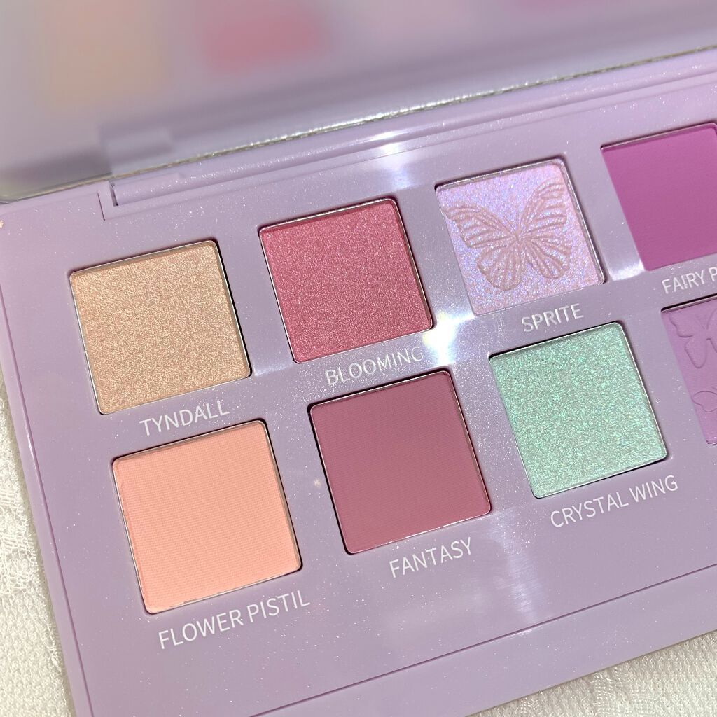 エクスプローラ12色 動物アイシャドウパレット バタフライ/PERFECT DIARY/アイシャドウパレットを使ったクチコミ（3枚目）