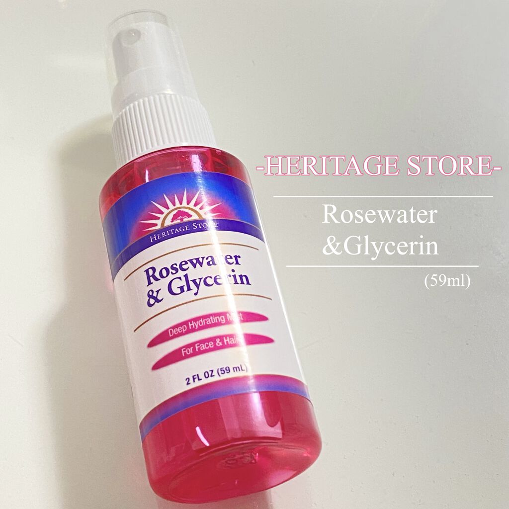 Rosewater & Glycerin/Heritage consumer products(海外)/化粧水を使ったクチコミ（1枚目）