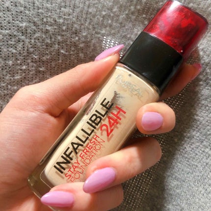 インファリブル ステイフレッシュファンデーション/ロレアル パリ/リキッドファンデーションを使ったクチコミ(1枚目)