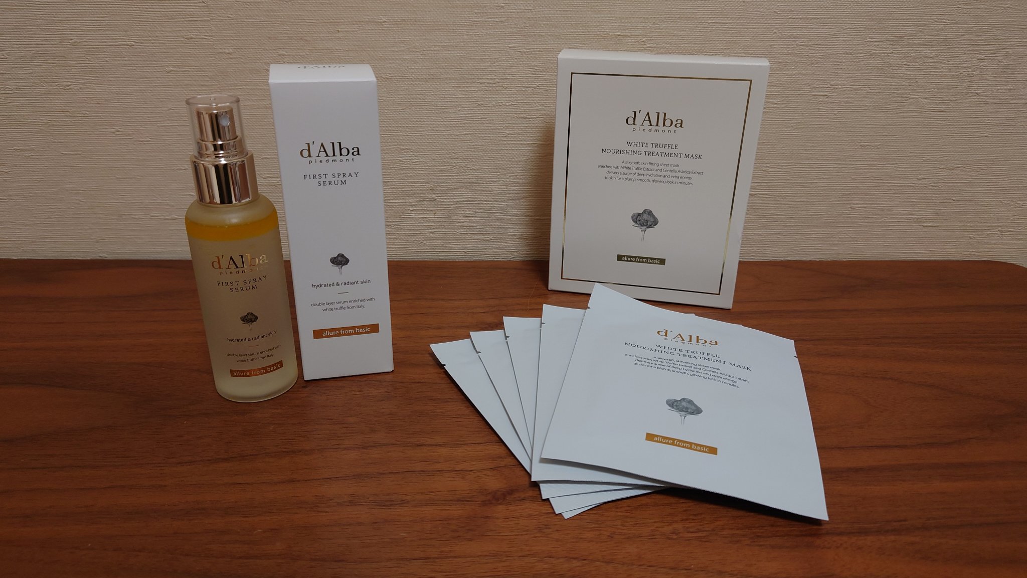 ダルバ ホワイトトリュフファーストスプレーセラム/ダルバ/ミスト状化粧水を使ったクチコミ（1枚目）