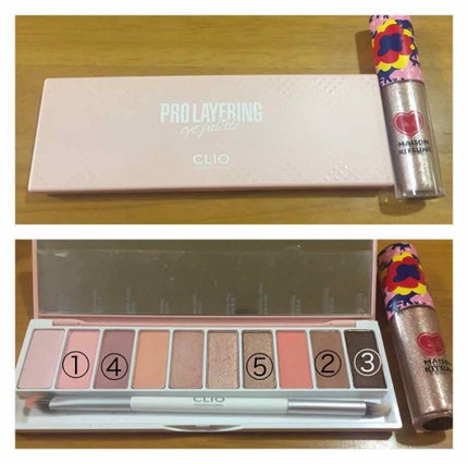 MAISON KITSUNE EYE SWITCH/3CE/リキッドアイシャドウを使ったクチコミ(2枚目)