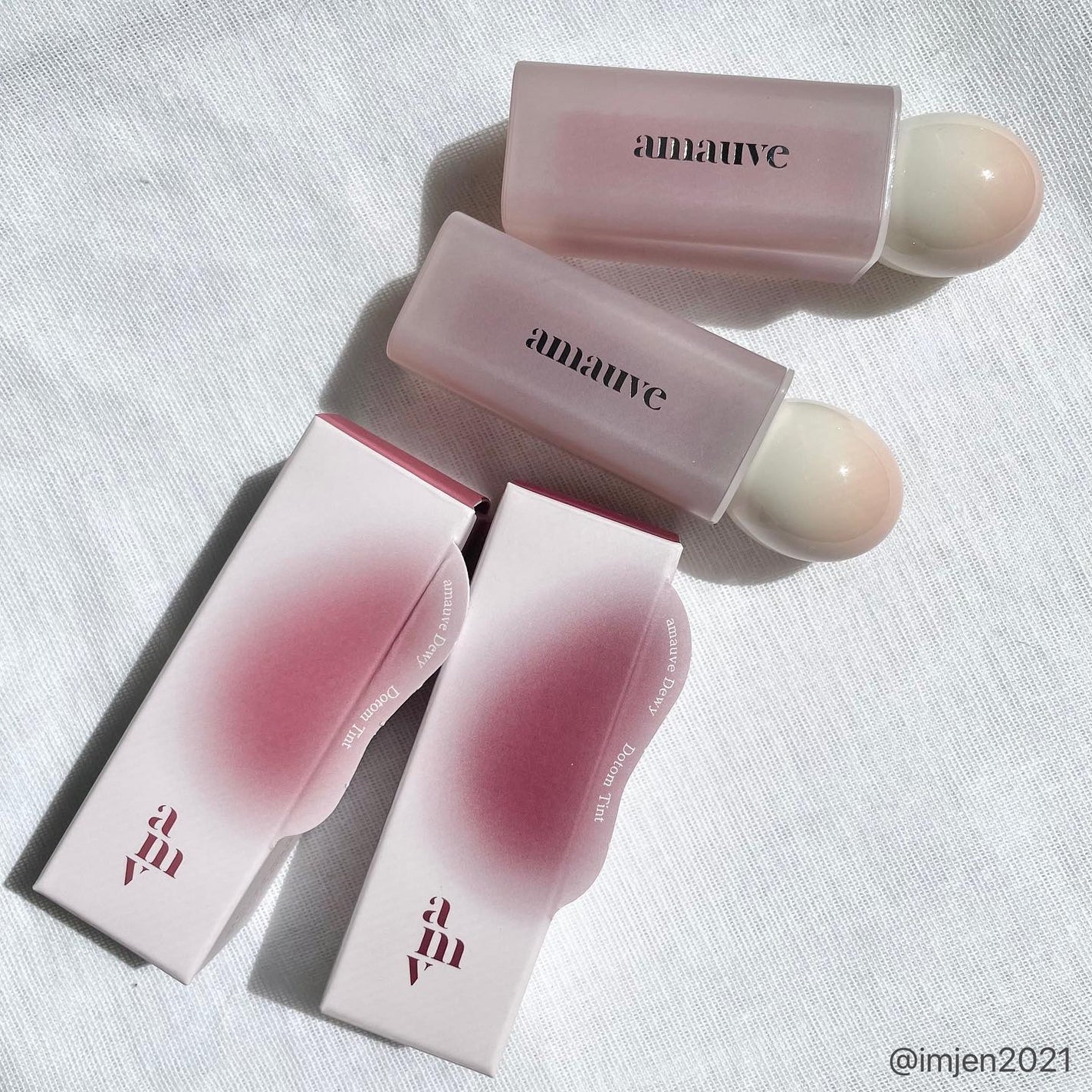 デューイドトムティント/amauve/リップティントを使ったクチコミ(5枚目)