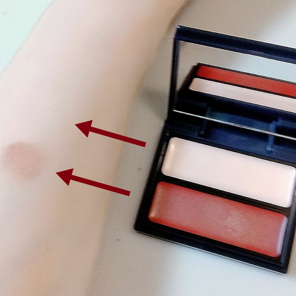 セラムマルチグロウデュオ/Borica/クリームハイライトを使ったクチコミ（3枚目）