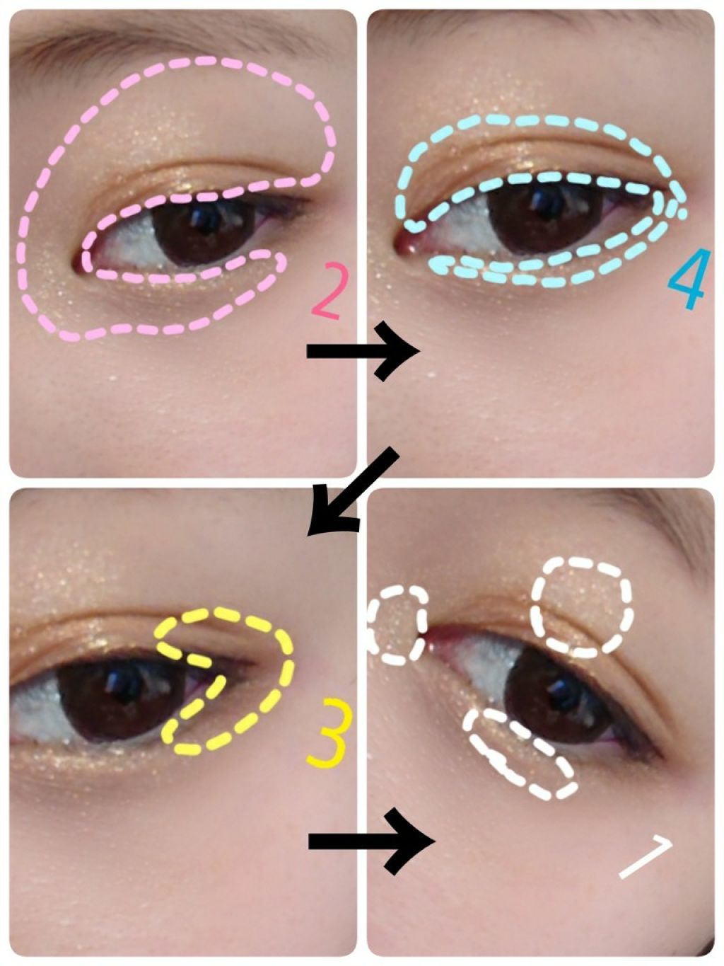 【旧品】パーフェクトスタイリストアイズ/キャンメイク/アイシャドウパレットを使ったクチコミ(3枚目)