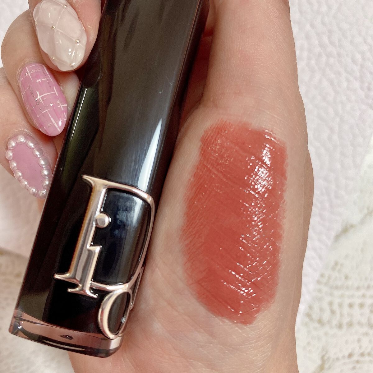 ディオール アディクト リップスティック 1947 ミス ディオール（生産終了）/Dior/口紅を使ったクチコミ（3枚目）