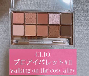 プロ アイ パレット 11 WALKING ON THE COSY ALLEY/CLIO/アイシャドウパレットを使ったクチコミ（2枚目）