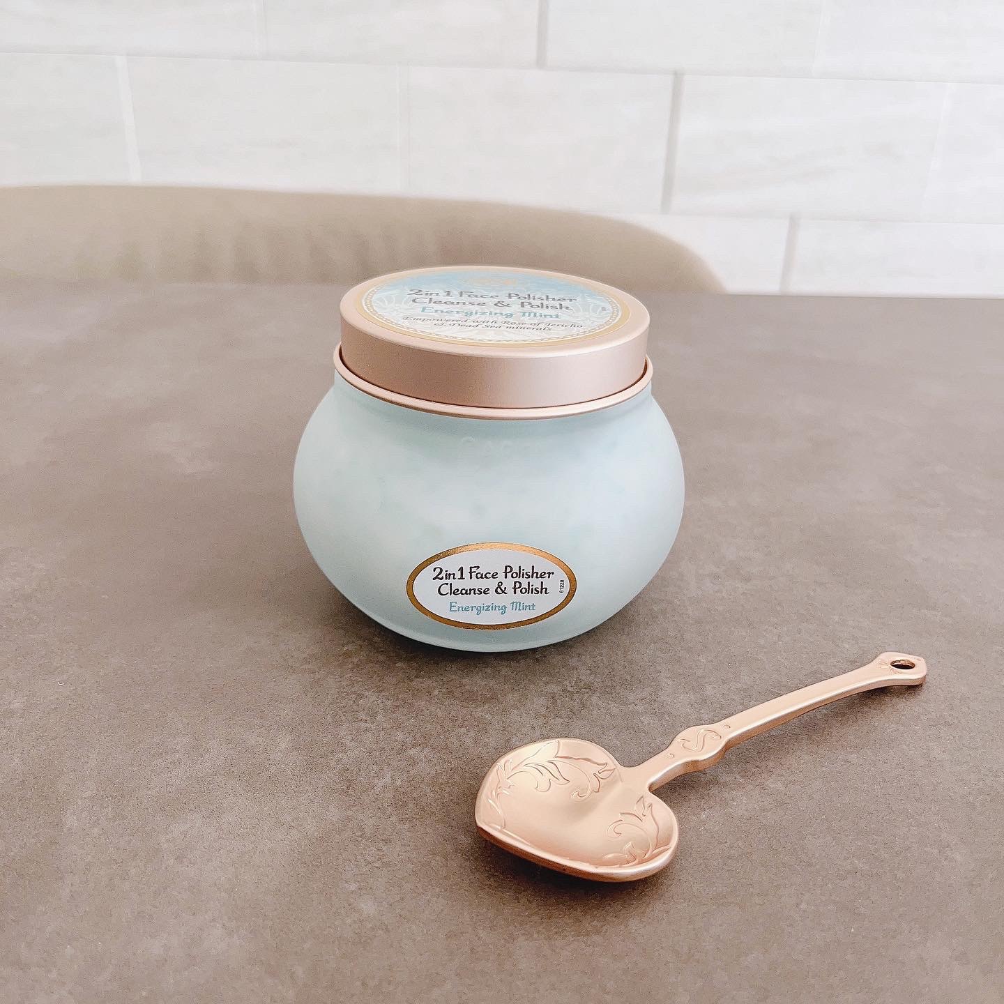 フェイスポリッシャー リフレッシング（ミント）/SABON/スクラブ・ゴマージュを使ったクチコミ（1枚目）