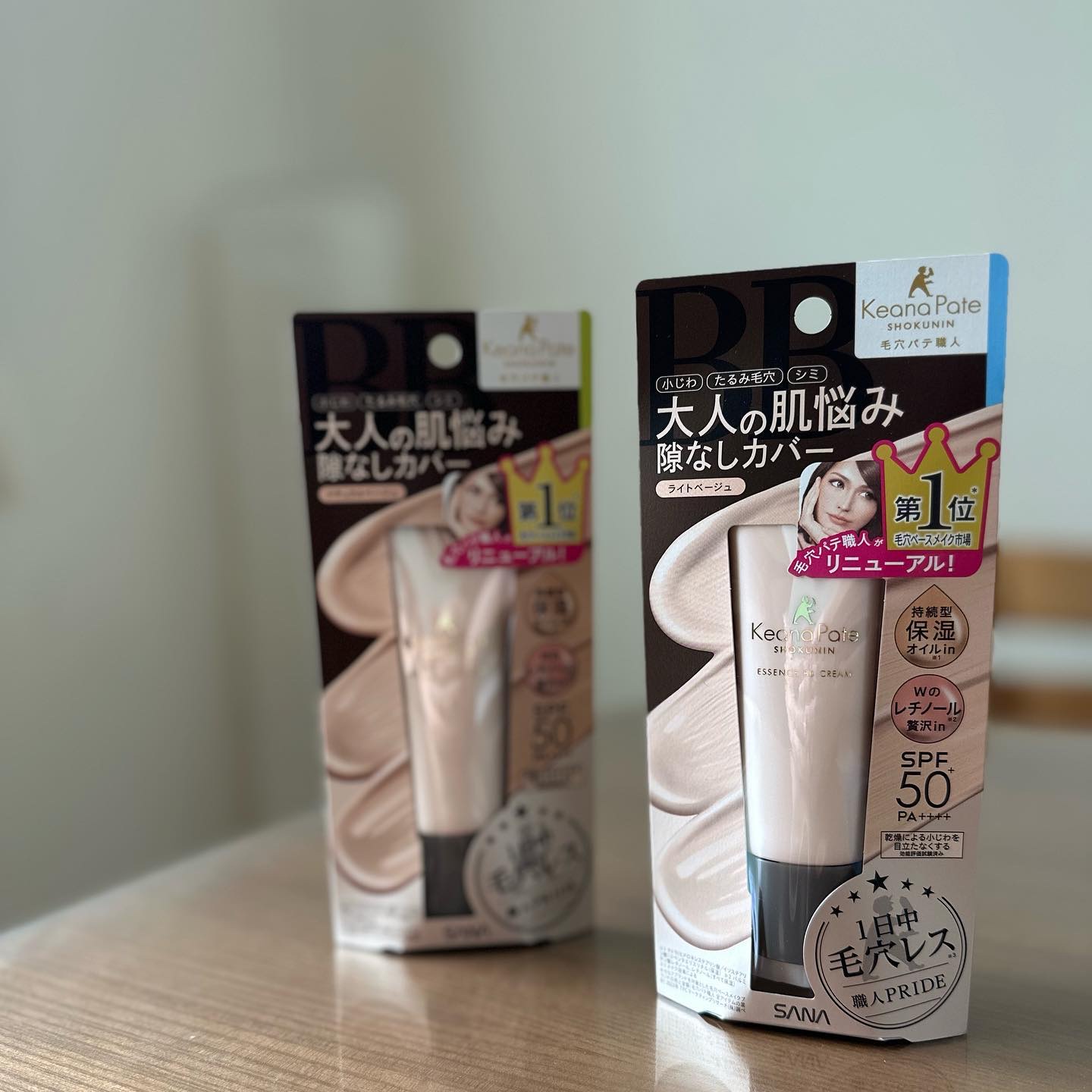 エッセンスBBクリーム N/毛穴パテ職人/BBクリームを使ったクチコミ（1枚目）