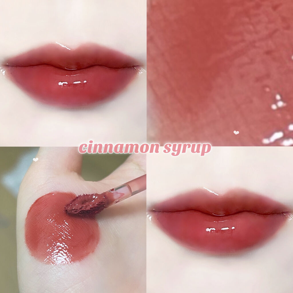 HALF&HALF WATER TINT /BLACK ROUGE/リップグロスを使ったクチコミ（1枚目）