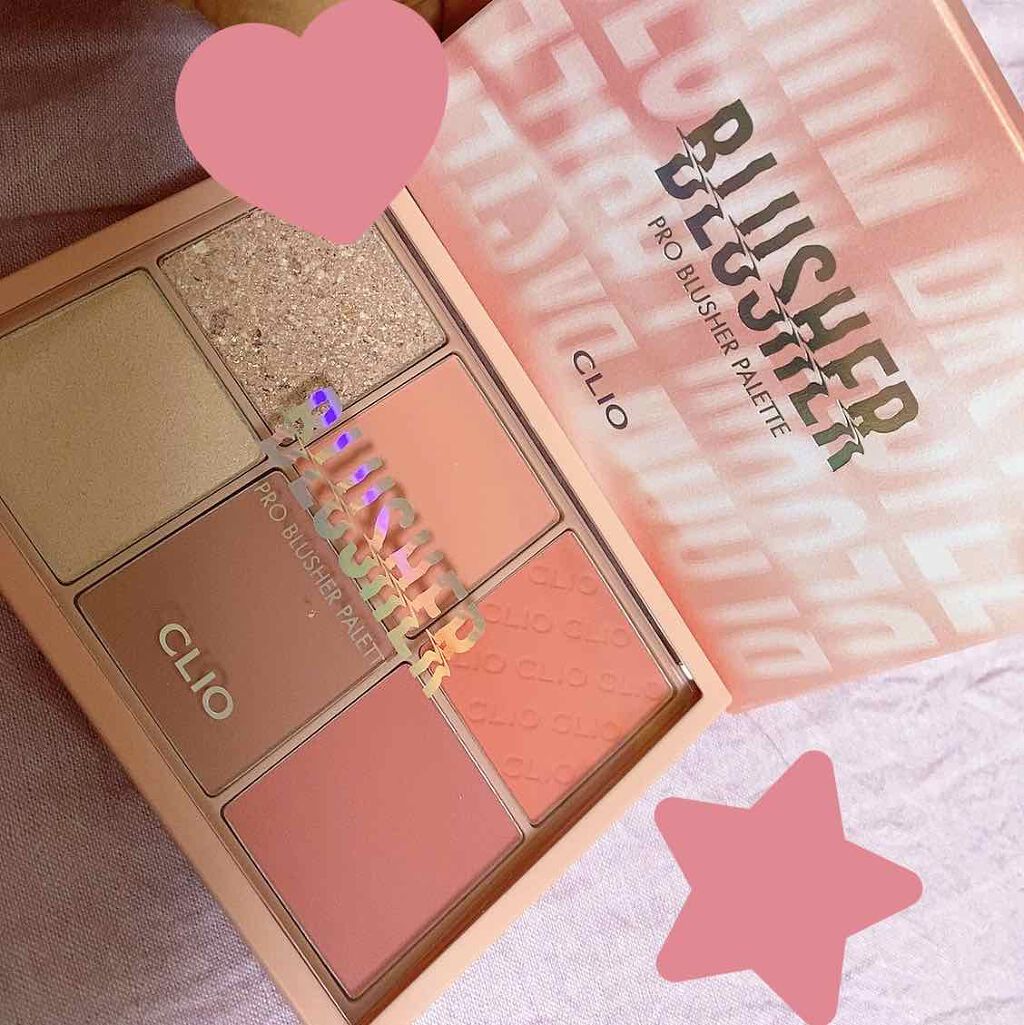 プロ ブラッシャー パレット/CLIO/パウダーチークを使ったクチコミ（1枚目）