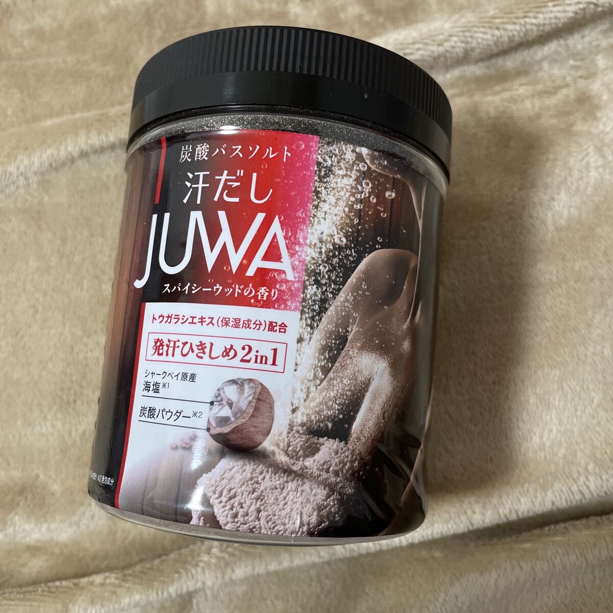汗だしJUWA/白元アース/炭酸系入浴剤を使ったクチコミ（1枚目）