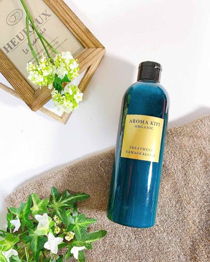 オーガニック シャンプー/トリートメント<ダメージリペア>/AROMA KIFI/シャンプー・コンディショナーを使ったクチコミ(1枚目)