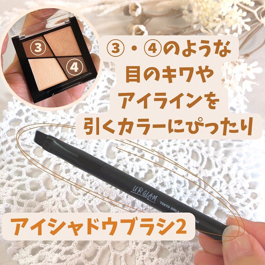 まゆめ on LIPS 「\見つけたら買っておくべきミニブラシセット/@urglam_o..」(3枚目)