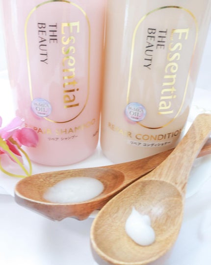 ザビューティ リペアシャンプー・コンディショナー/エッセンシャル/市販シャンプーを使ったクチコミ(2枚目)