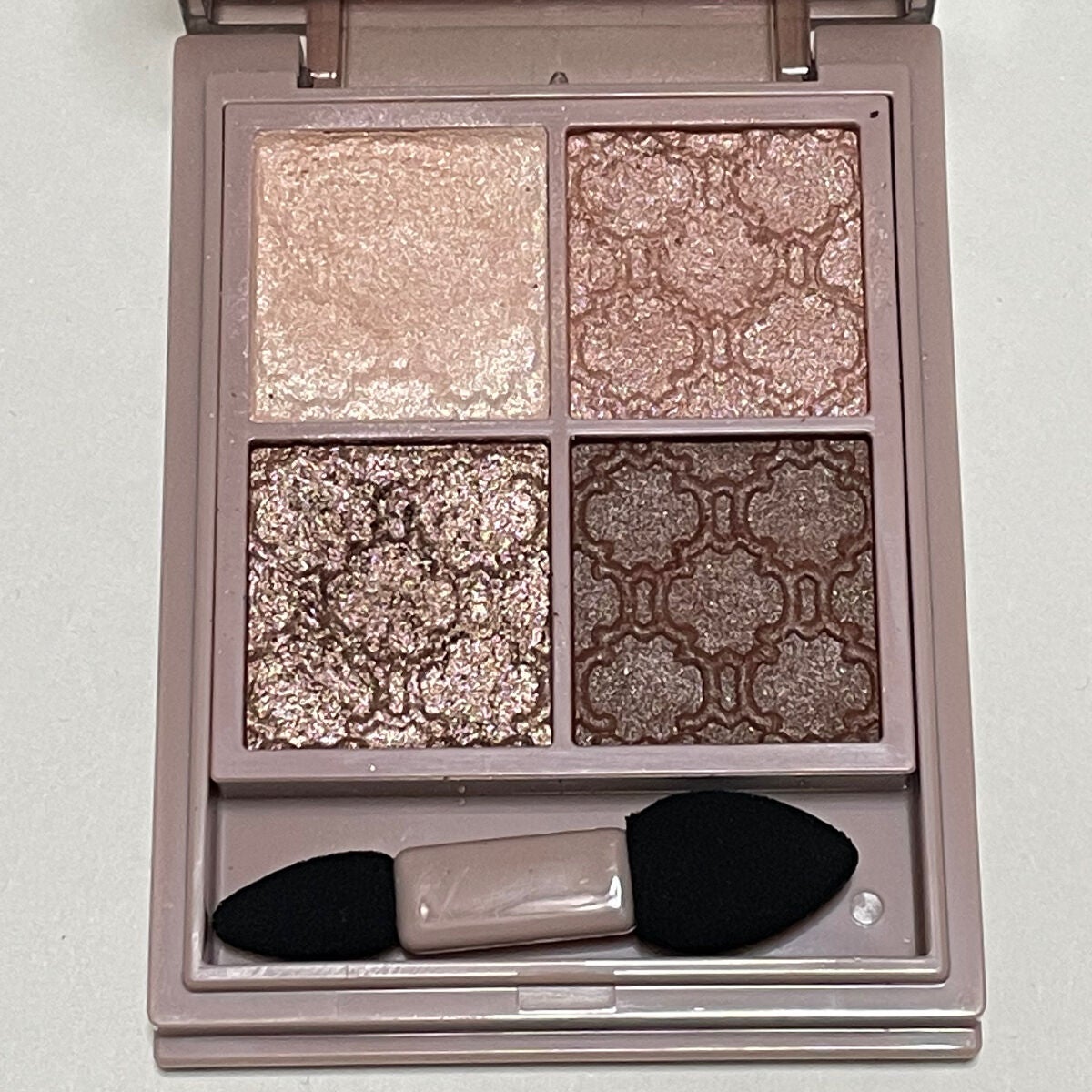 スキニーリッチシャドウ/excel/アイシャドウパレットを使ったクチコミ(3枚目)