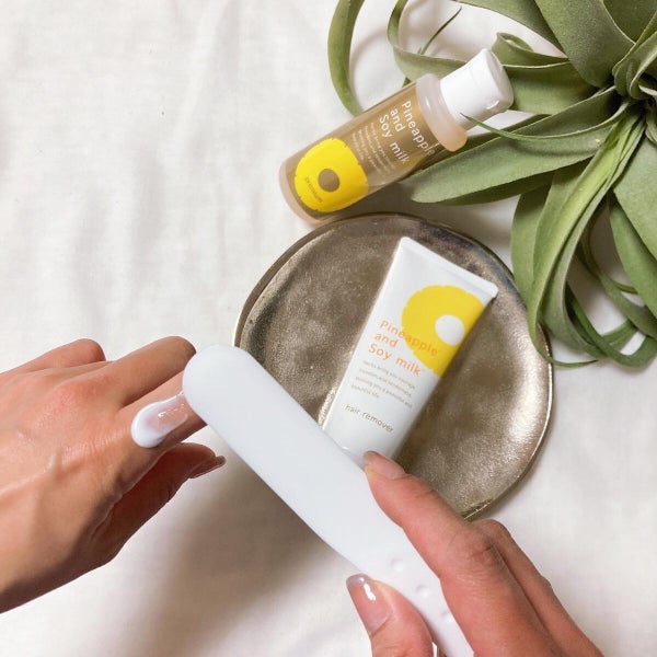 パイナップル豆乳除毛クリーム/鈴木ハーブ研究所/除毛クリーム by Rie_beauty