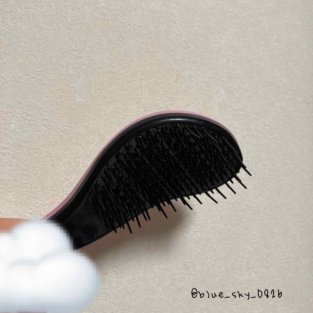 立体ヘアブラシ/DAISO/ヘアブラシを使ったクチコミ（2枚目）