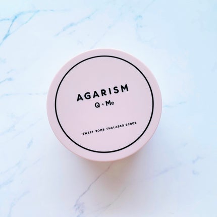 Q+Me スウィート ボム タラソ スクラブ/AGARISM/バスト・ヒップケアを使ったクチコミ(1枚目)