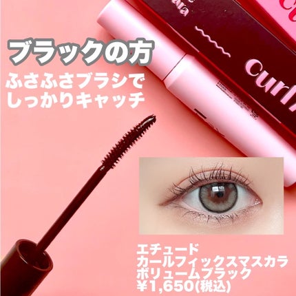 カールフィックスマスカラ ボリュームブラック/ETUDE/マスカラを使ったクチコミ(2枚目)