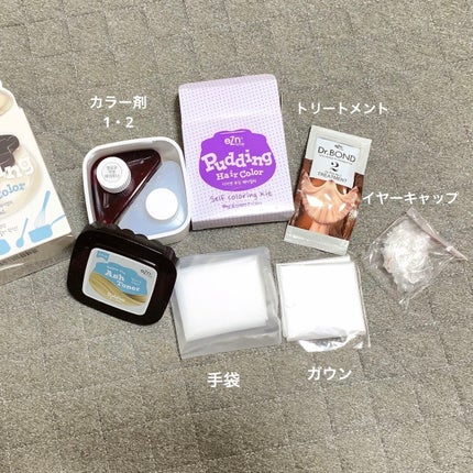 Pudding Hair Color Ash Toner/eZn/ヘアカラーの画像