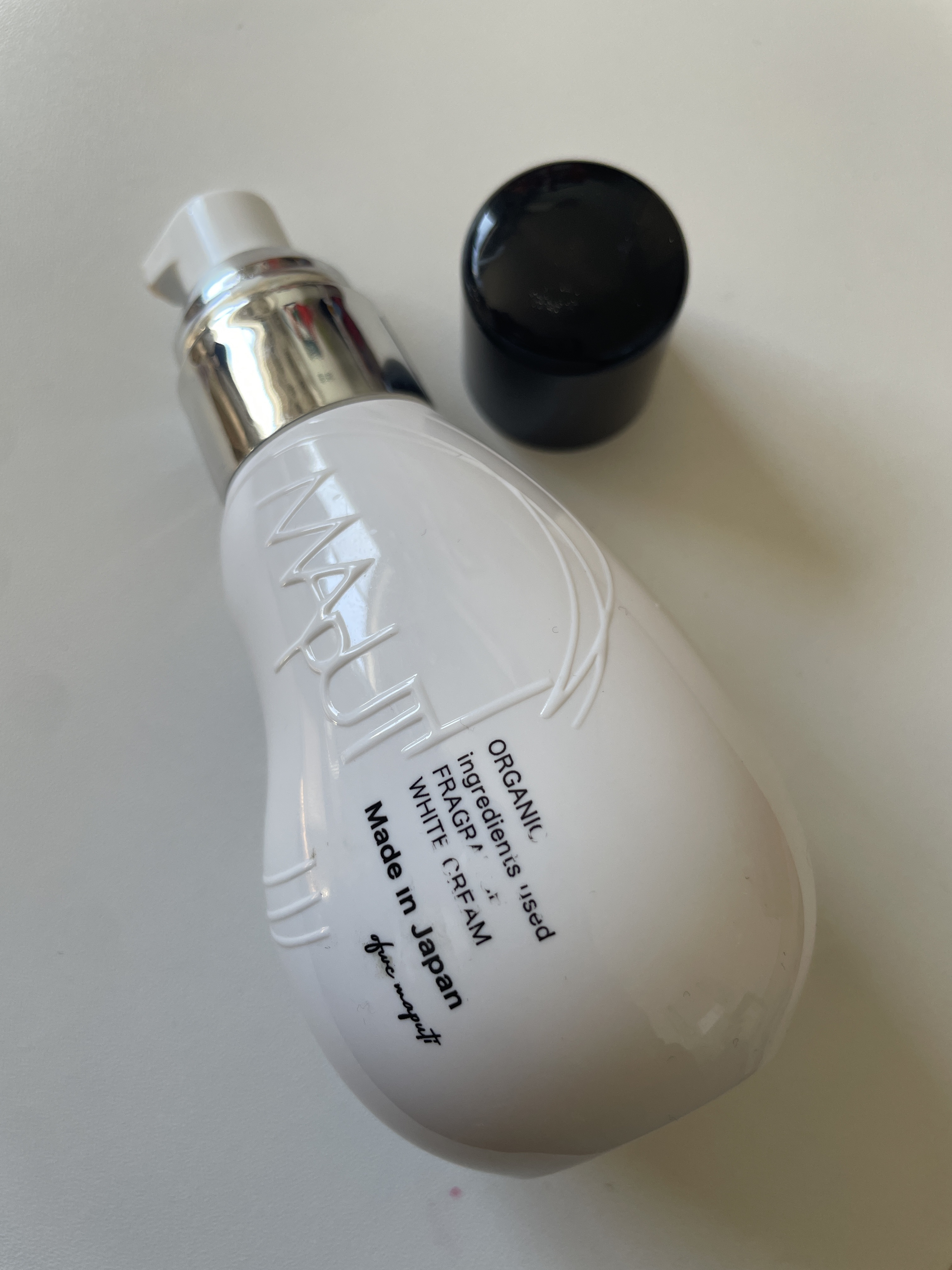 オーガニックフレグランスホワイトクリーム/MAPUTI/デリケートゾーンケアを使ったクチコミ（1枚目）