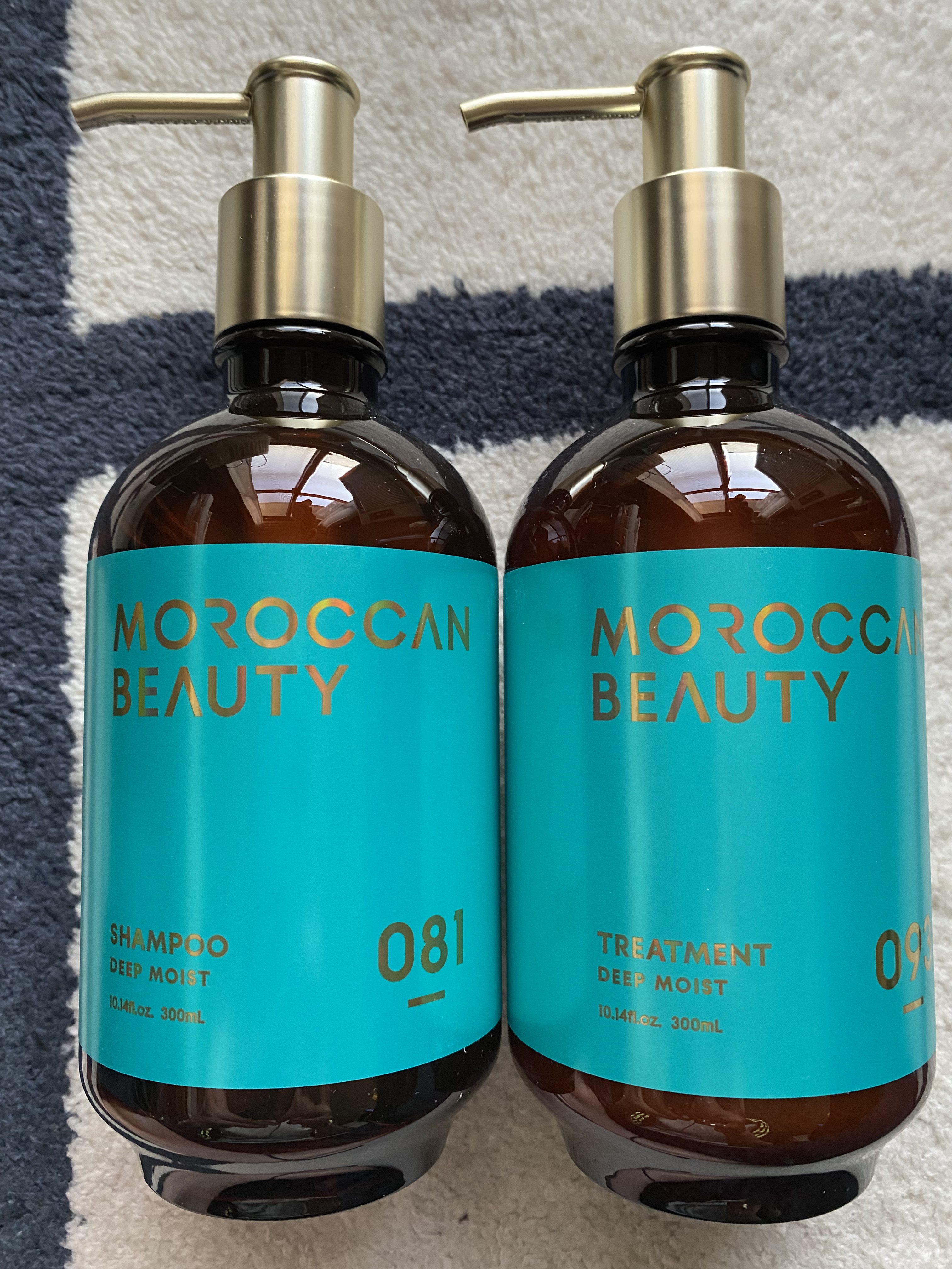 ディープモイスト シャンプー/ ヘアトリートメント お試し容量 限定キット/モロッカンビューティ/市販シャンプーを使ったクチコミ（1枚目）