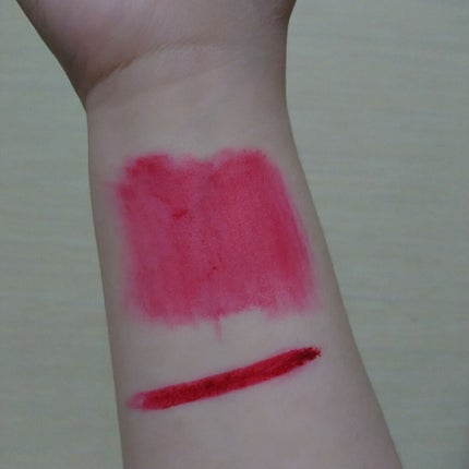 スーパーマットリップ&チークマッド/INTO U/口紅を使ったクチコミ(4枚目)