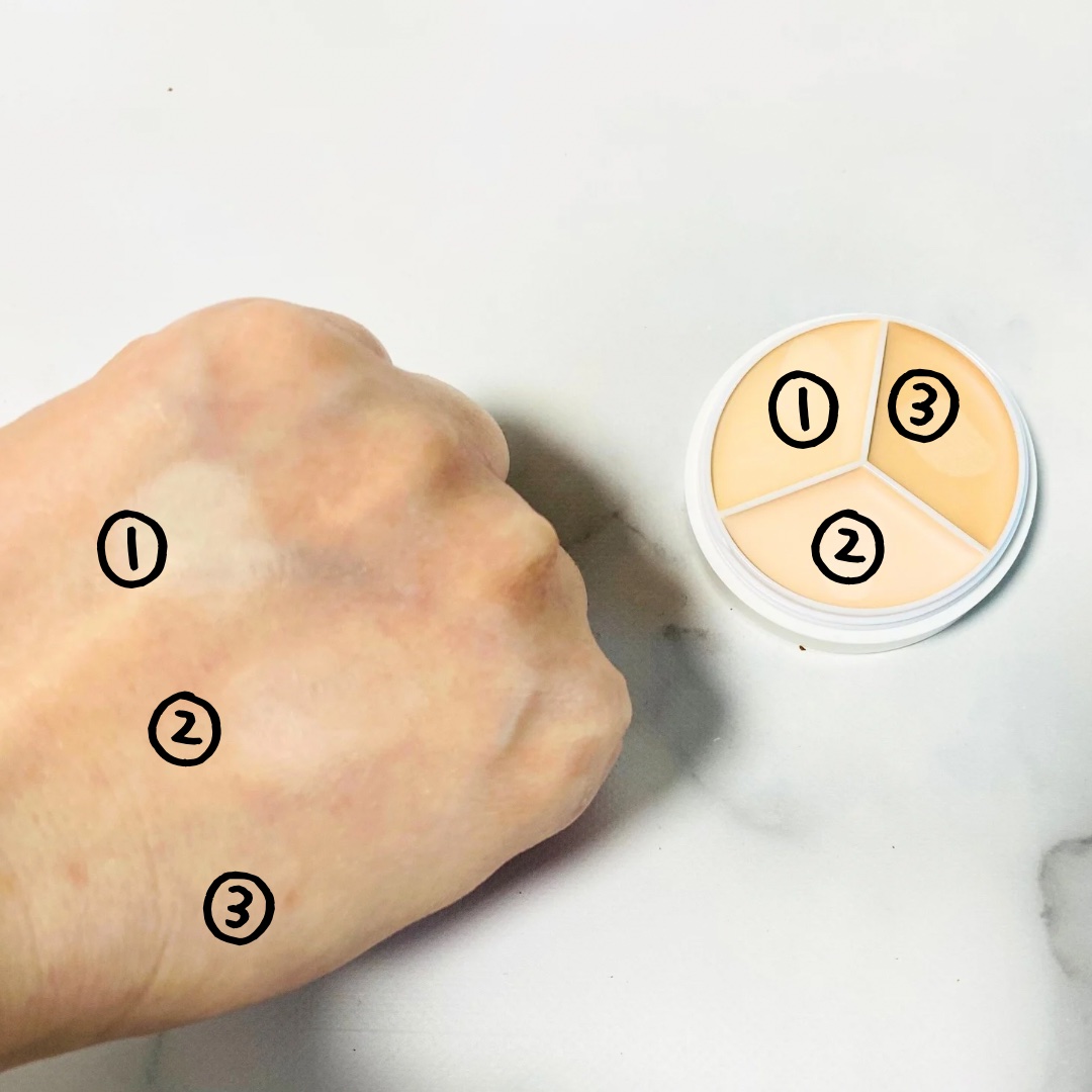 カバーアッププロコンシーラー/TFIT/パレットコンシーラーを使ったクチコミ（3枚目）