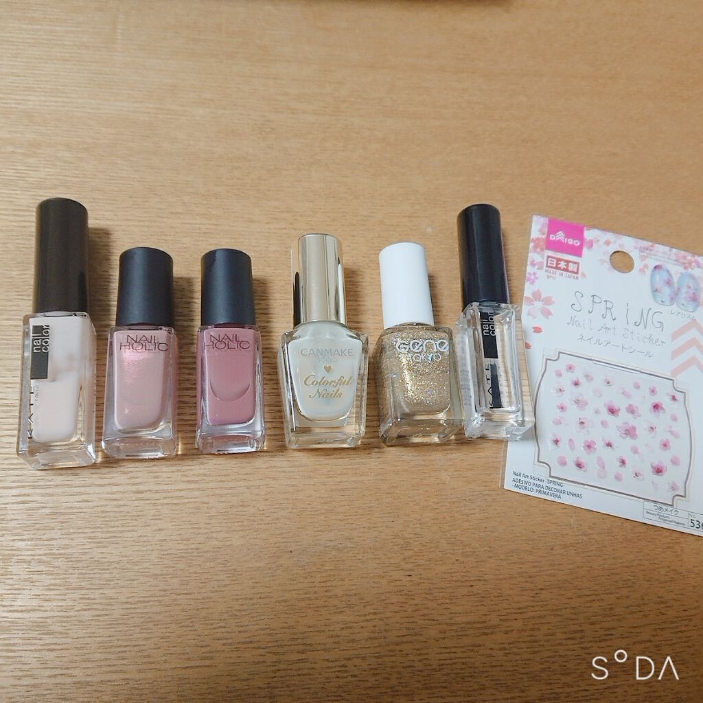 カラフルネイルズ/キャンメイク/マニキュアを使ったクチコミ(4枚目)