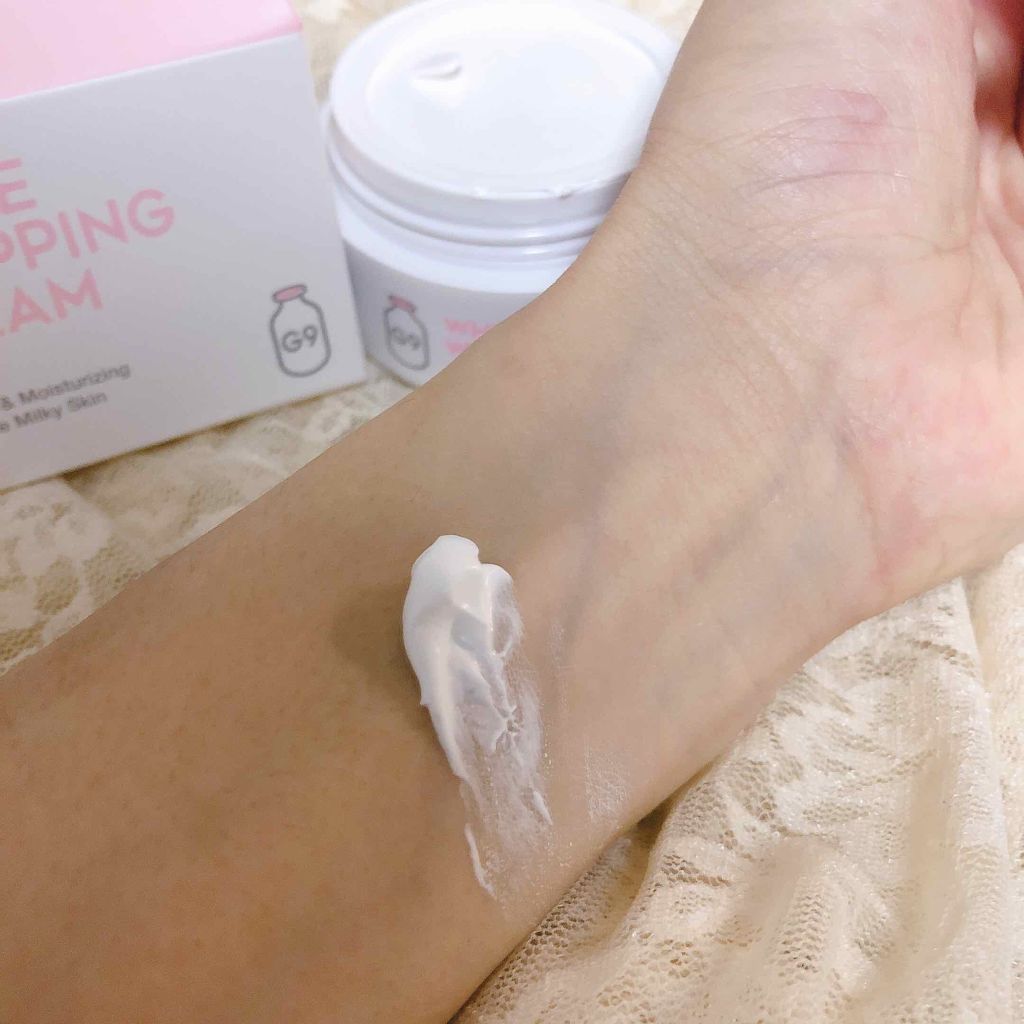 WHITE WHIPPING CREAM(ウユクリーム)/G9SKIN/化粧下地を使ったクチコミ(2枚目)