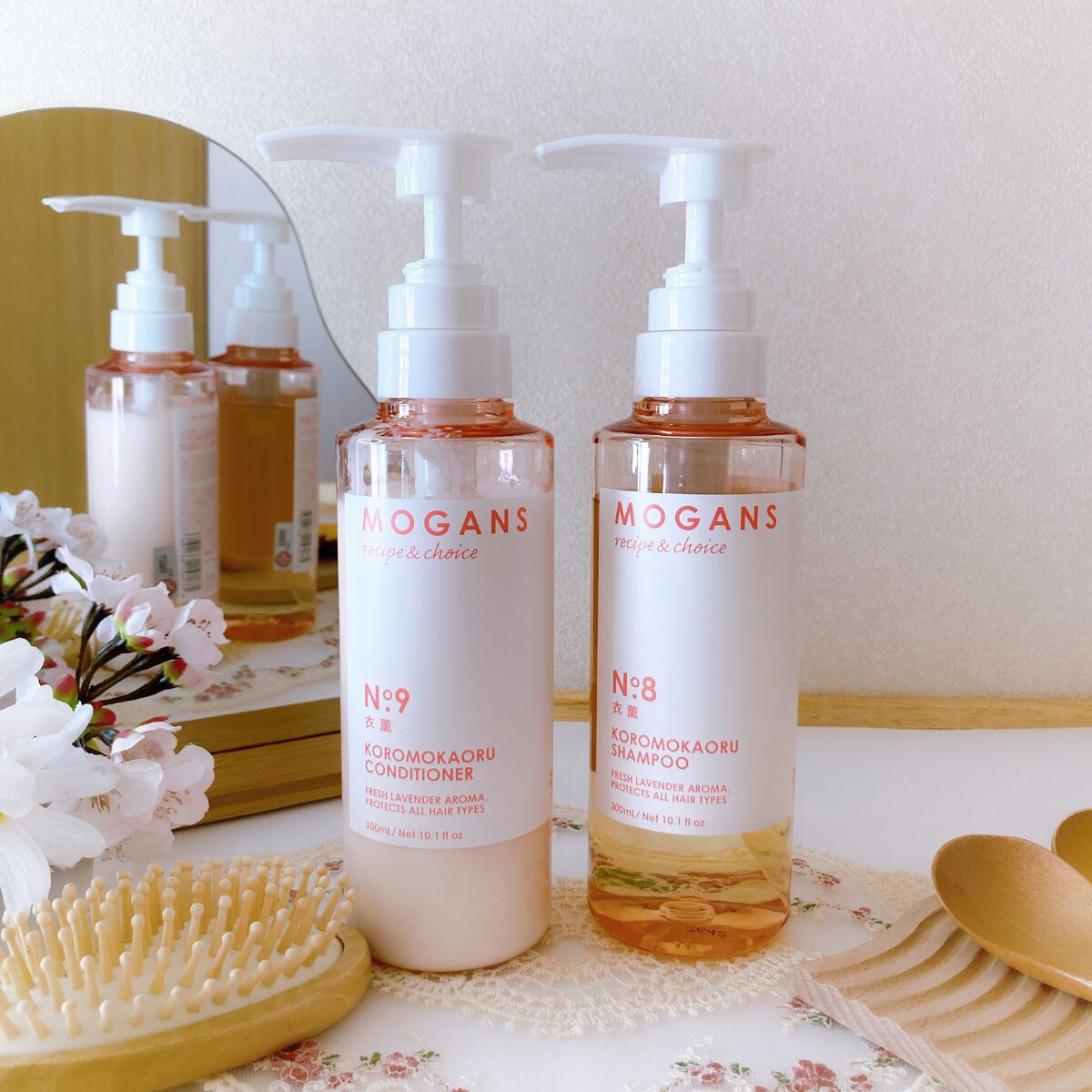 ノンシリコン アミノ酸 シャンプー/コンディショナー 衣薫(ころもかおる)/MOGANS/市販シャンプーを使ったクチコミ(1枚目)