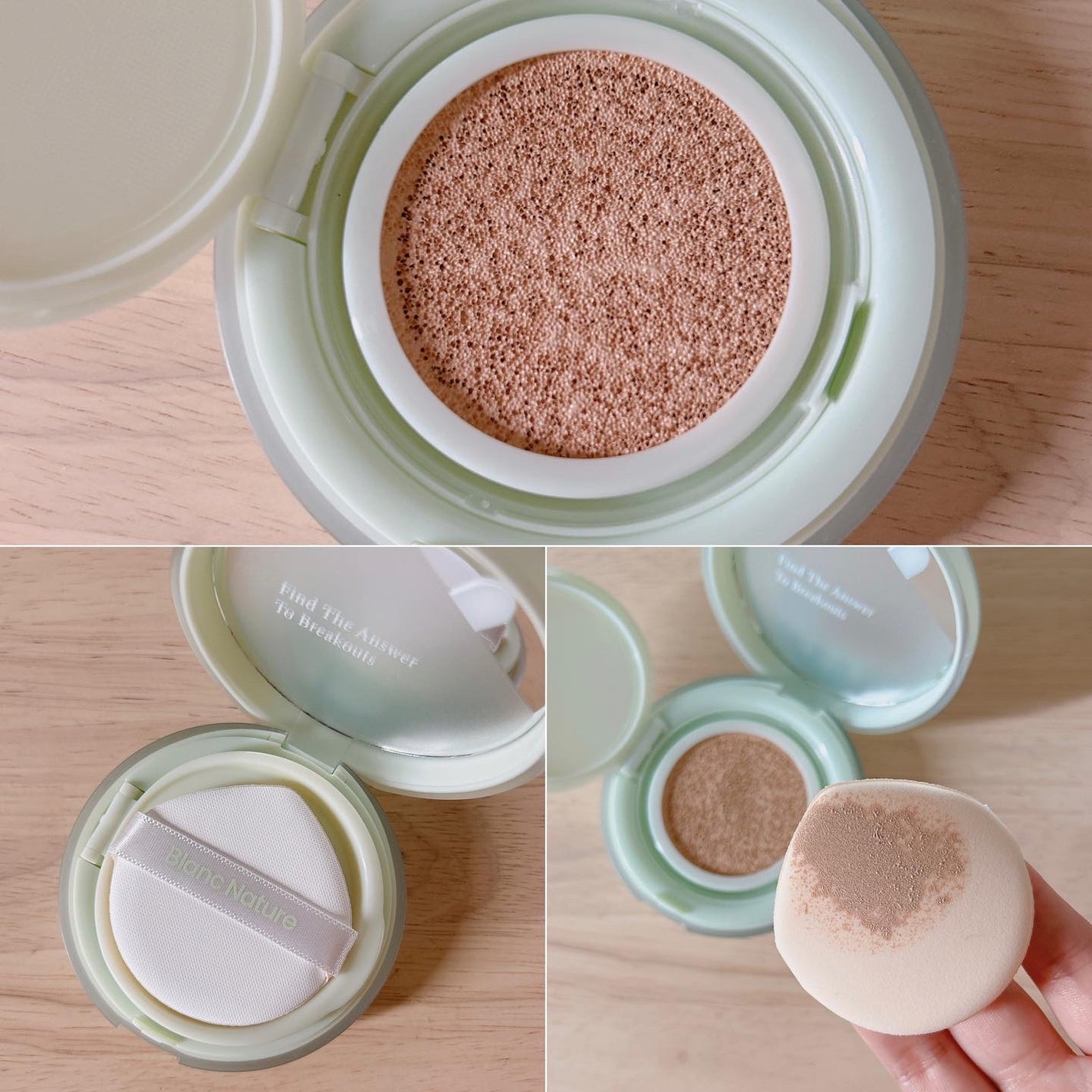 シカ クリア カバー クッション/ブラン/クッションファンデーションを使ったクチコミ(2枚目)