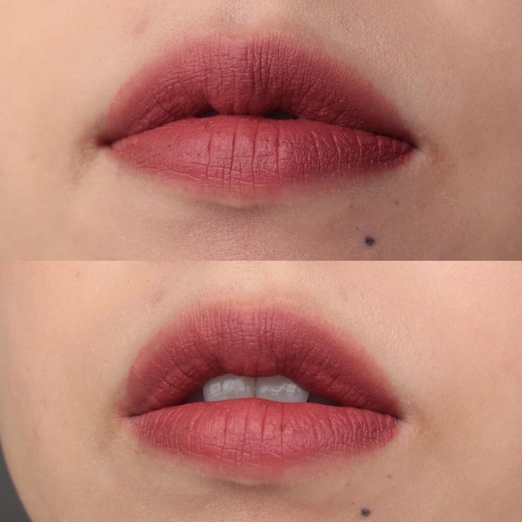 ゼロベルベットティント/rom&nd/リップティントを使ったクチコミ(3枚目)