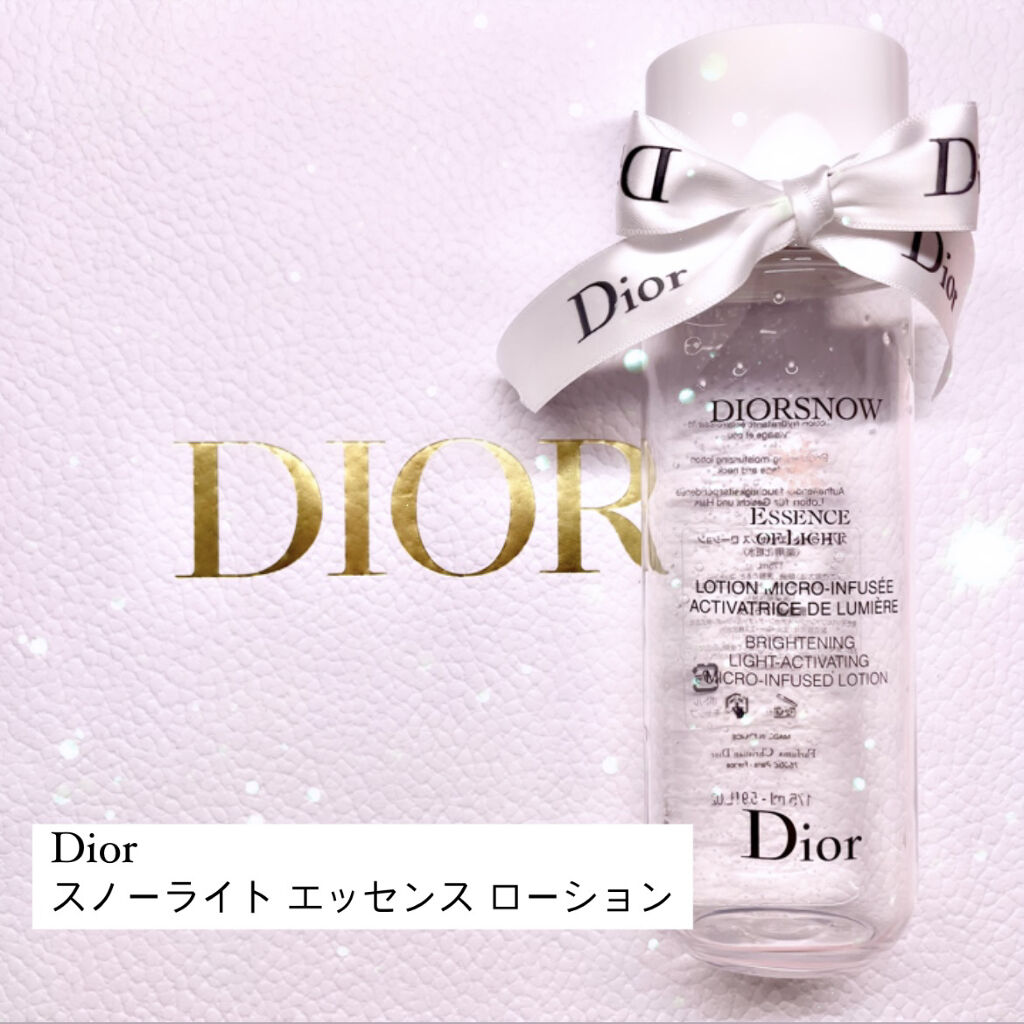 スノー ライト エッセンス ローション (薬用化粧水) (医薬部外品)/Dior/化粧水を使ったクチコミ（1枚目）