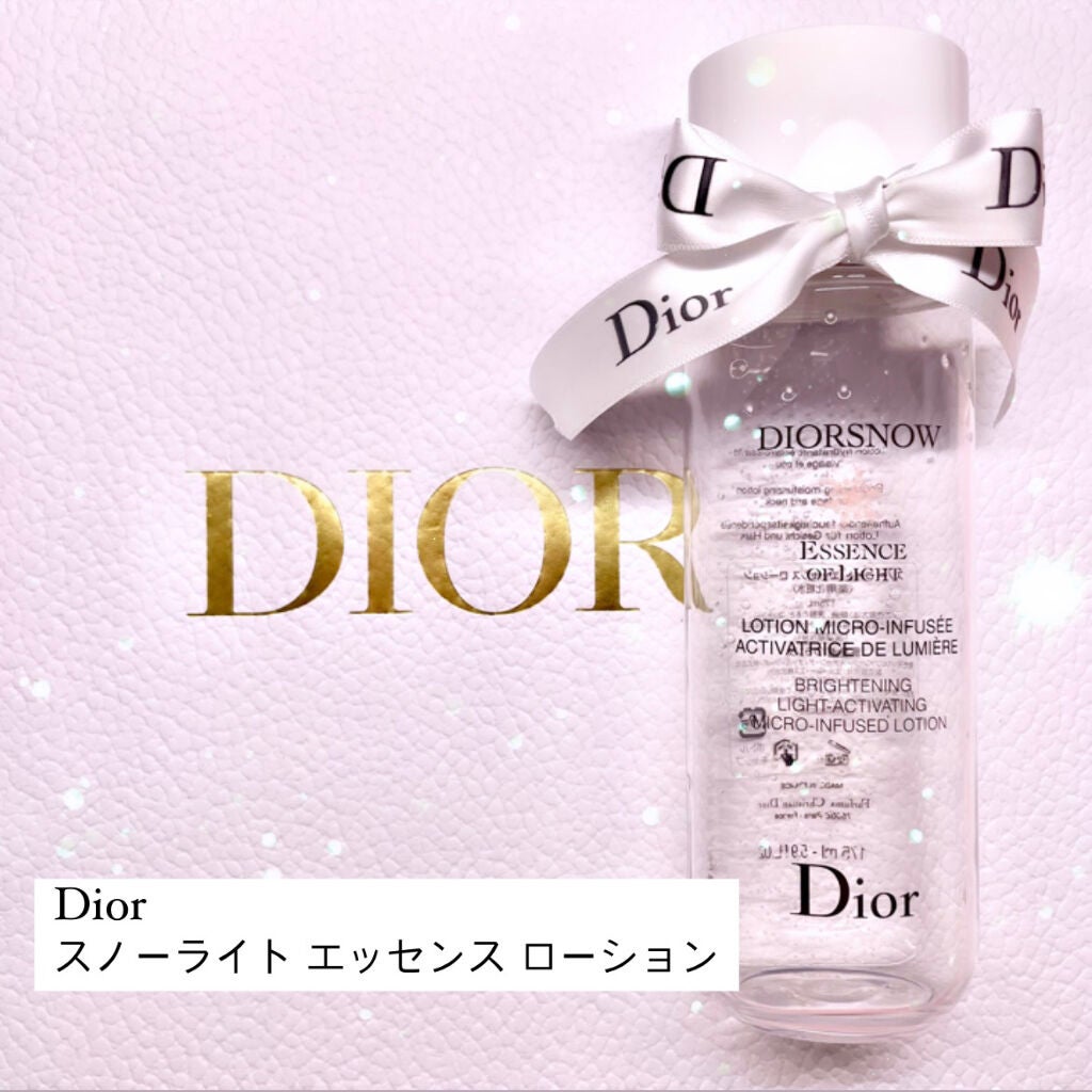 スノー ライト エッセンス ローション (薬用化粧水) (医薬部外品)/Dior/化粧水を使ったクチコミ(1枚目)