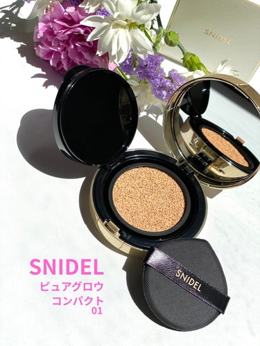 SNIDEL BEAUTY ピュアグロウ コンパクトのクチコミ「SNIDEL BEAUTY
ピュアグロウ　コンパクト　11g   全4色
SPF21•PA++.....」（1枚目）