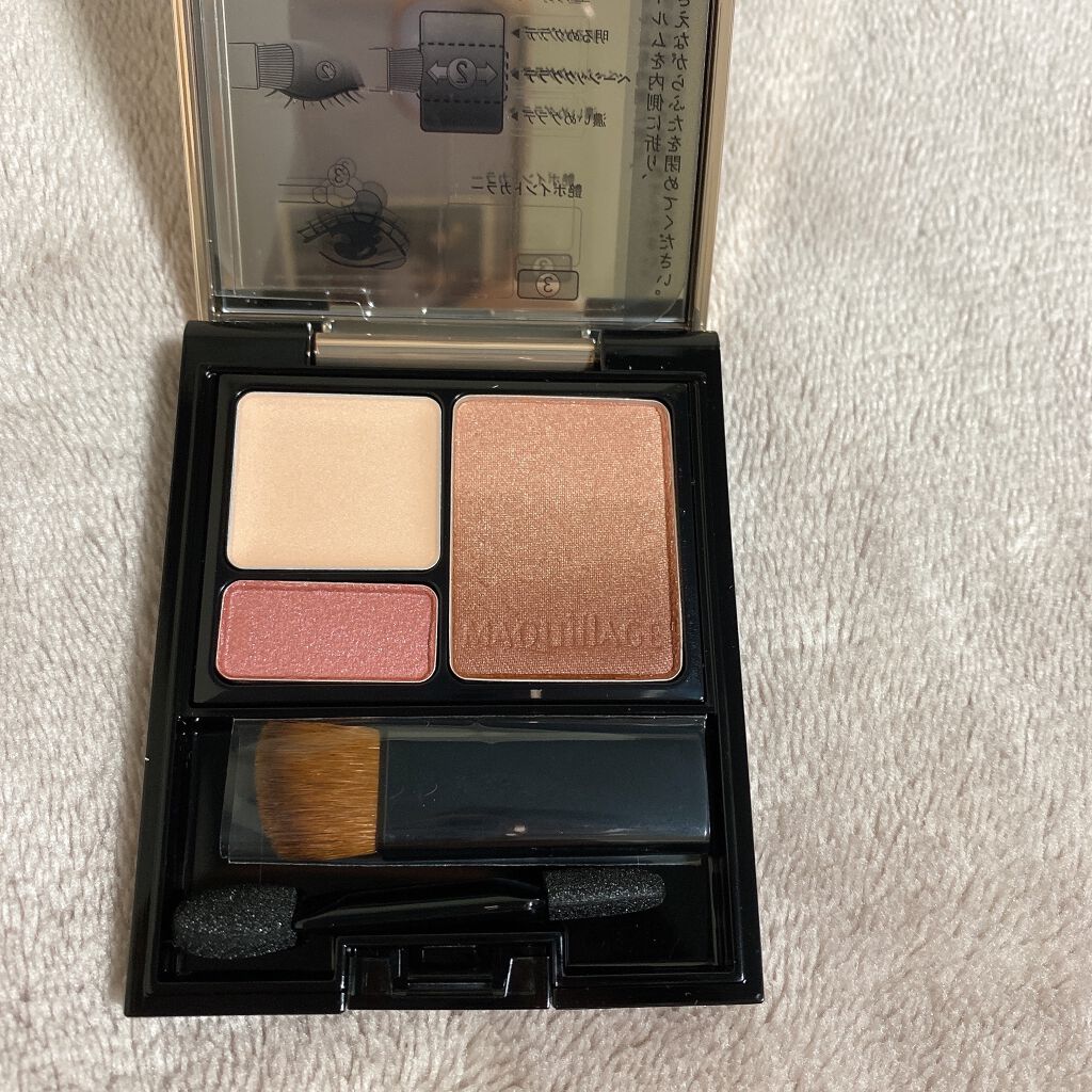 ドラマティックスタイリングアイズＳ/マキアージュ/アイシャドウパレットを使ったクチコミ（2枚目）