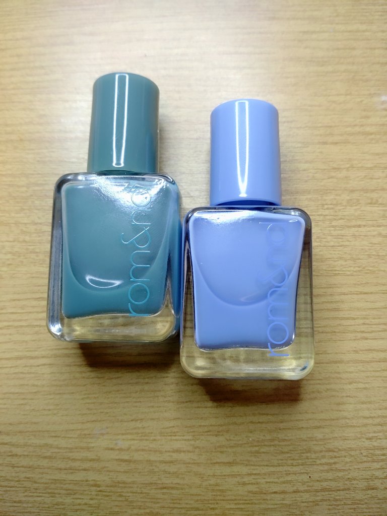 ムードペブルネイル/rom&nd/マニキュアを使ったクチコミ（2枚目）